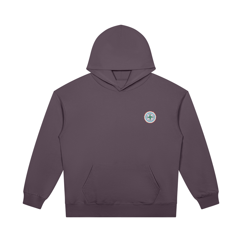 Cosmic Compass Heavyweight Pullover Hoodie