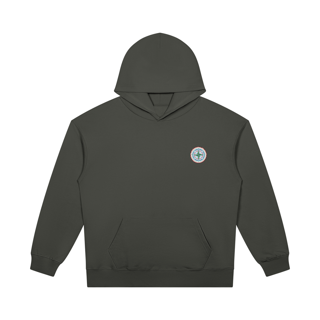 Cosmic Compass Heavyweight Pullover Hoodie
