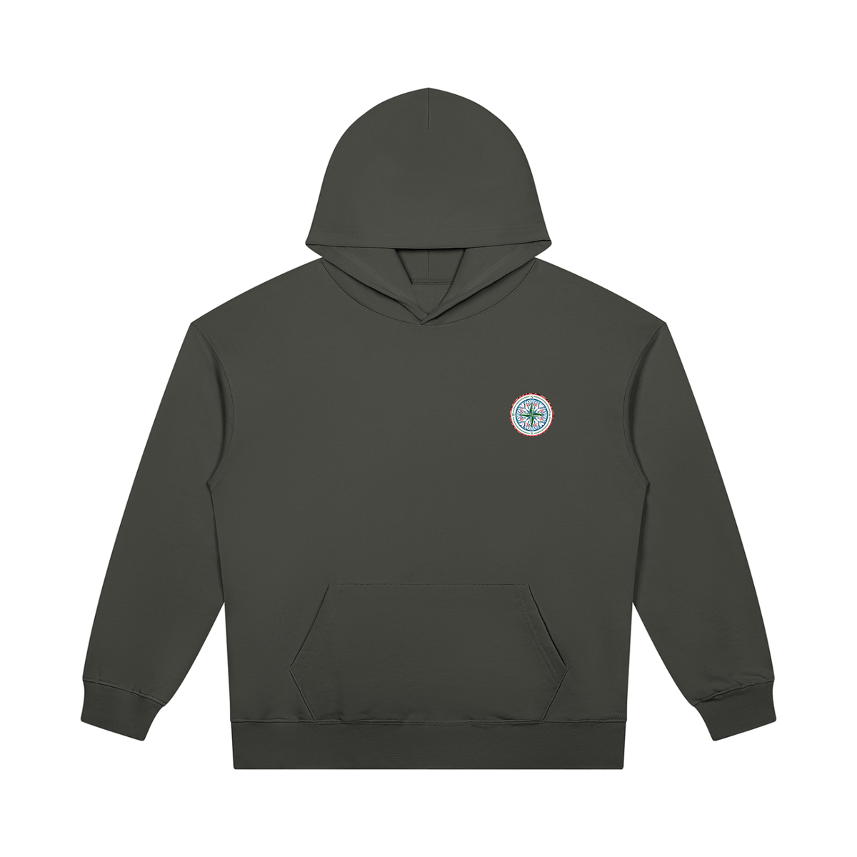 Cosmic Compass Heavyweight Pullover Hoodie