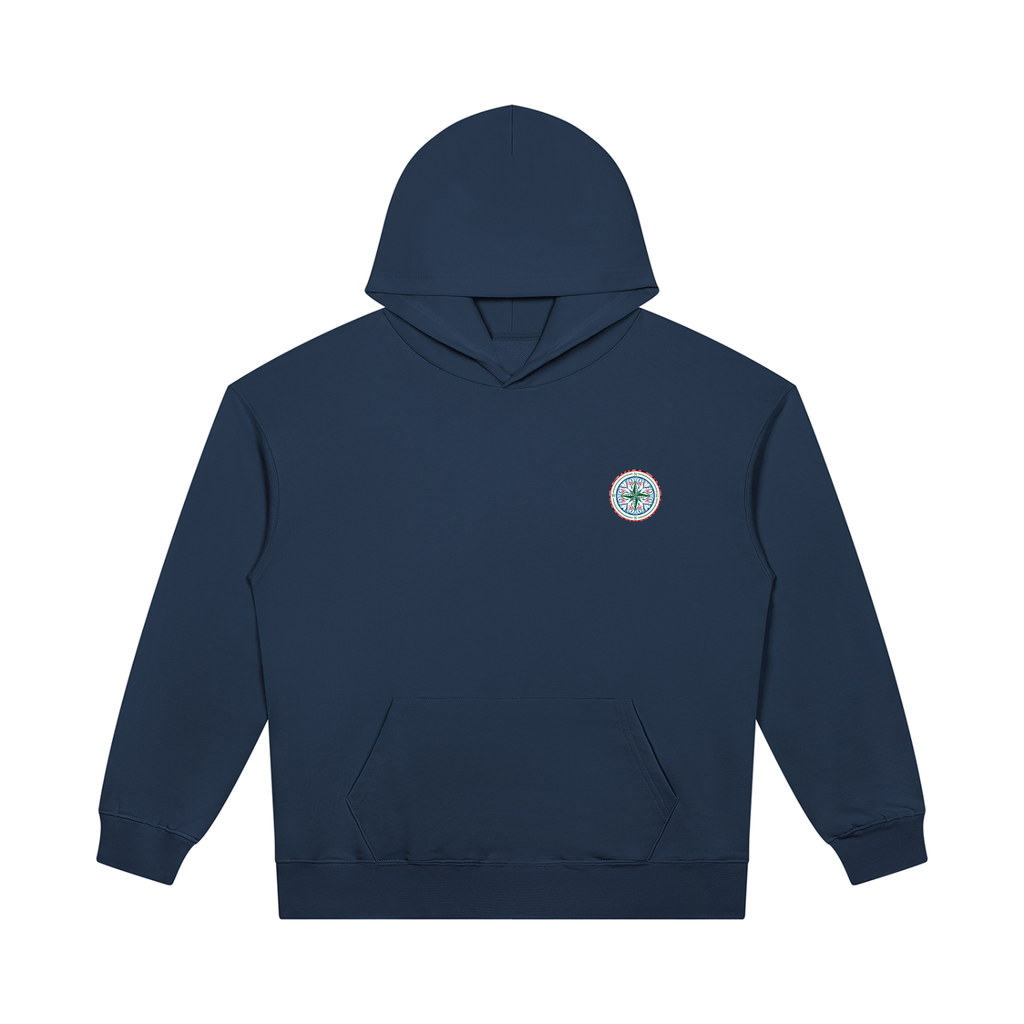 Cosmic Compass Heavyweight Pullover Hoodie