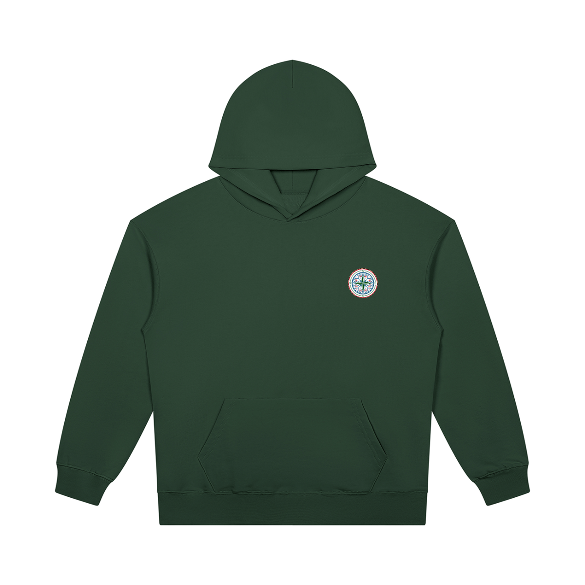 Cosmic Compass Heavyweight Pullover Hoodie