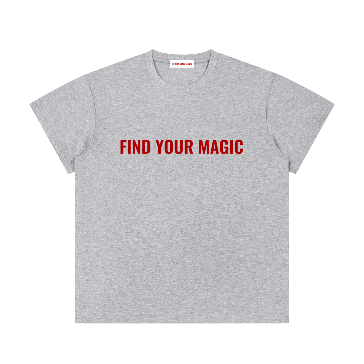 the unisex Cosmic Compass tee with a statement that makes every outfit make sense. Effortlessly cool, it works under a sharp blazer for a work day, with a leather jacket for the school run, on a night out, or whenever you need a reminder to own that magic. look confident and stylish in your recover with this grey shirt tee shirt front