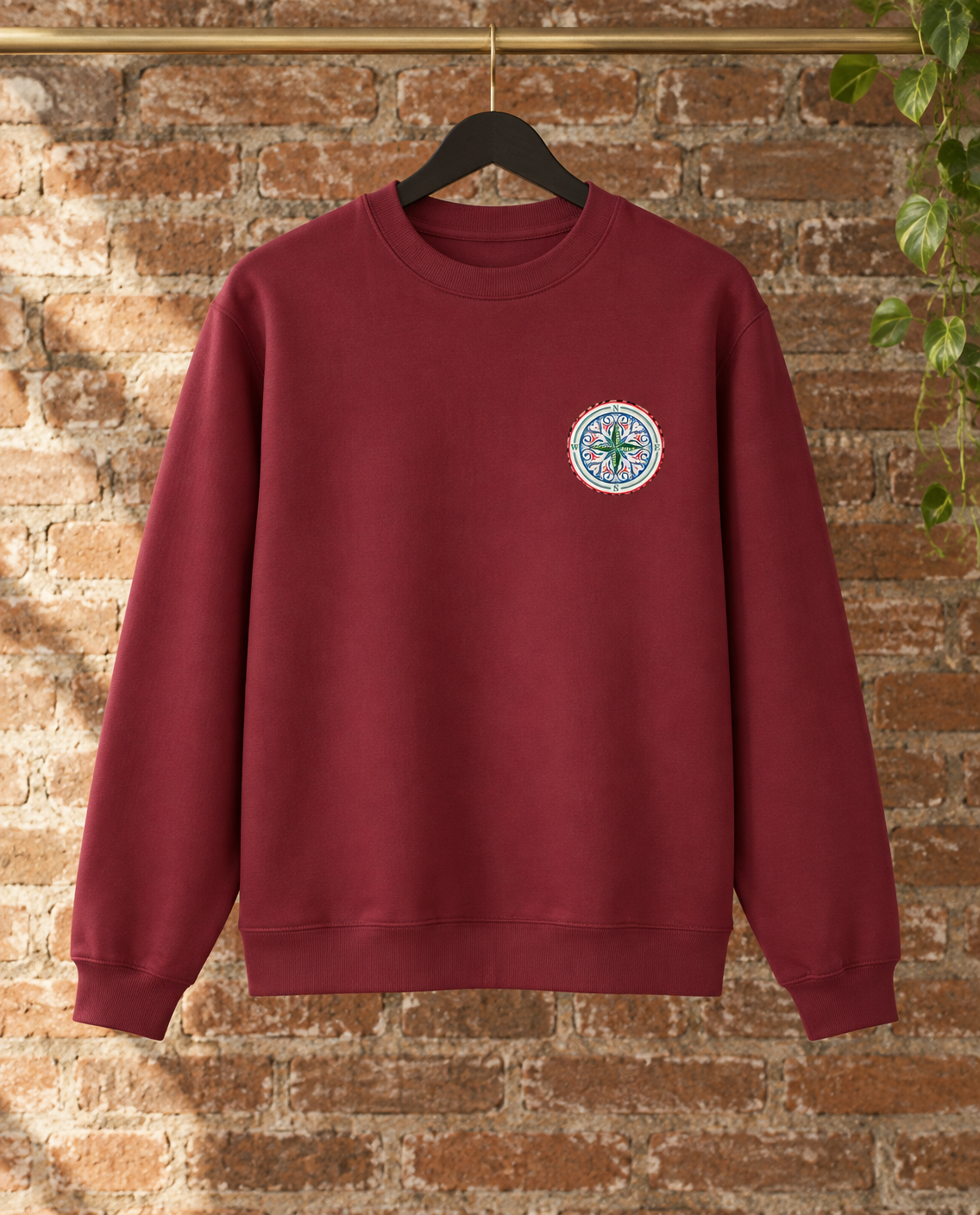 Cosmic Compass Heavyweight Crewneck Sweatshirt