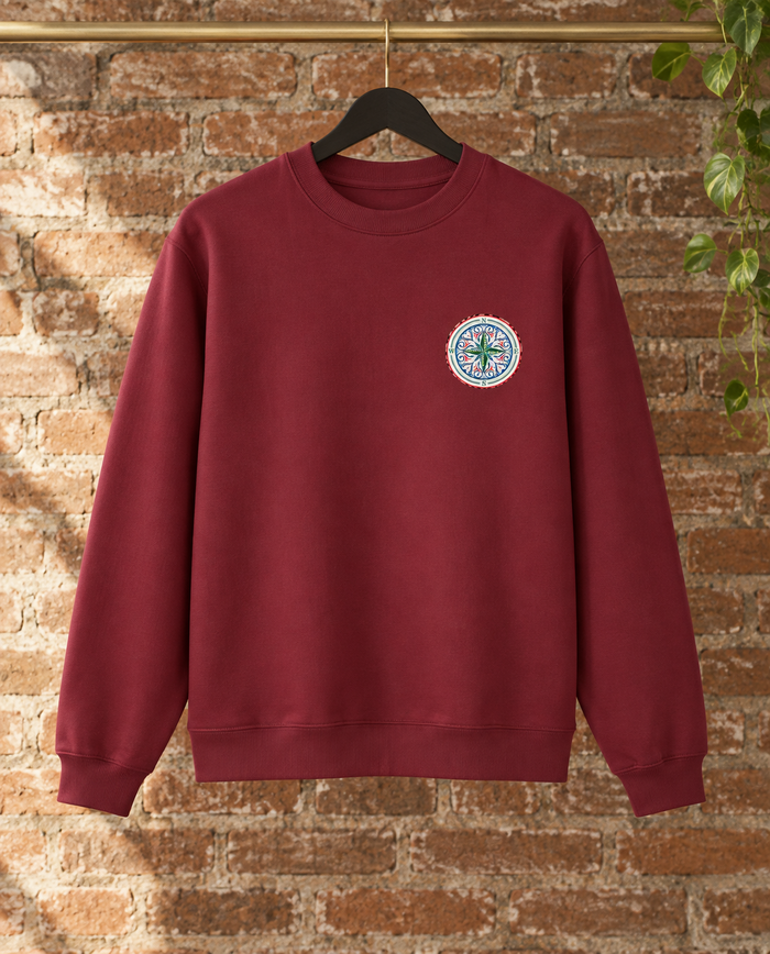 Cosmic Compass Heavyweight Crewneck Sweatshirt