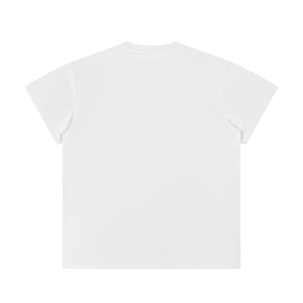 The unisex Cosmic Compass tee with a statement that makes every outfit make sense. Effortlessly cool, it works under a sharp blazer for a work day, with a leather jacket for the school run, on a night out, or whenever you need a reminder to own that magic. find your style and confidence in your recovery. White t shirt tee shirt back
